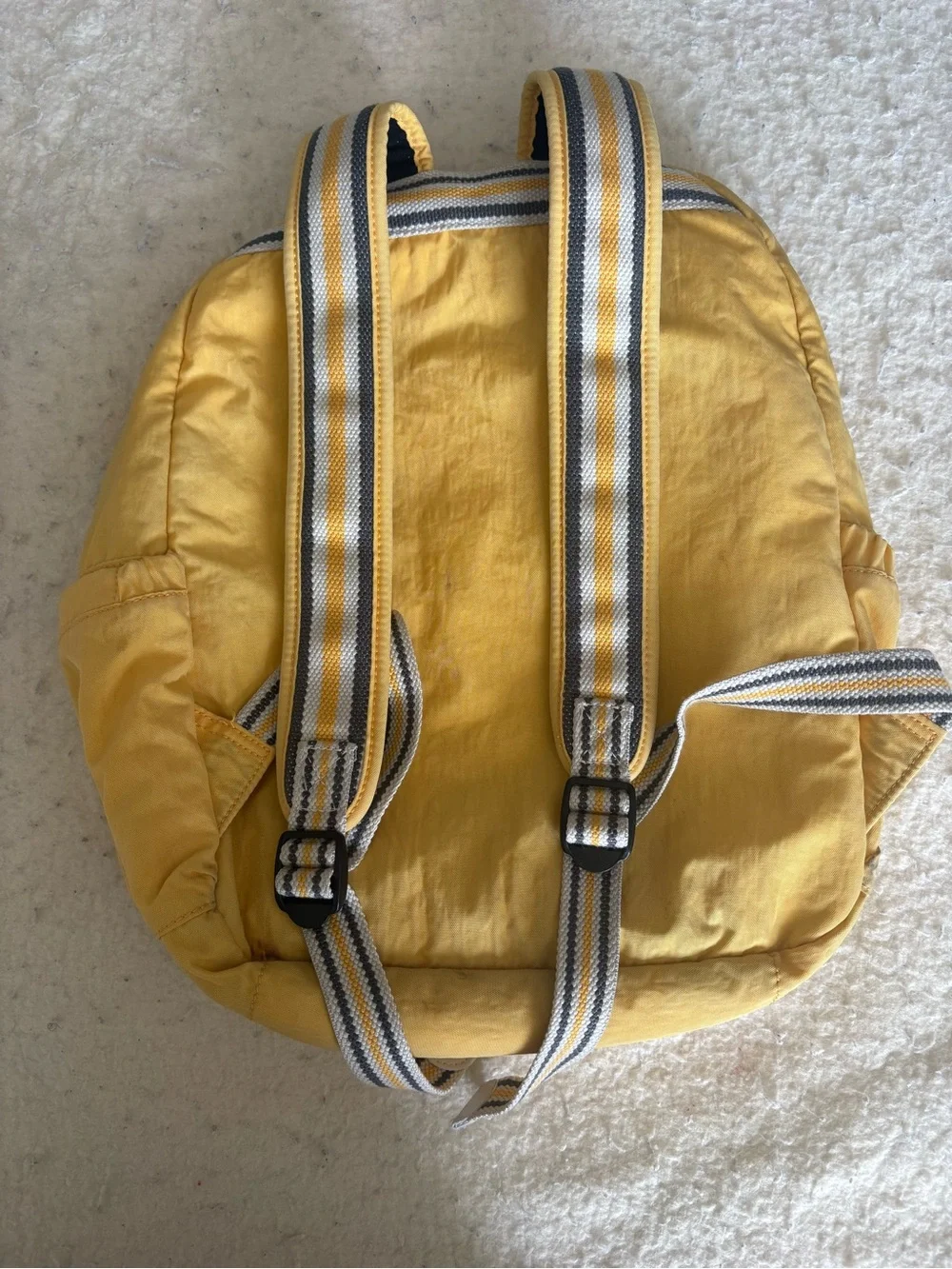 Yellow Original Kipling Backpack - Lightweight Everyday Bag